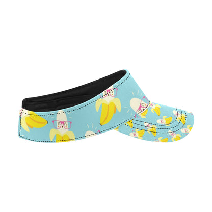 Banana Pattern Print Design BA07 Unisex Sun Visor