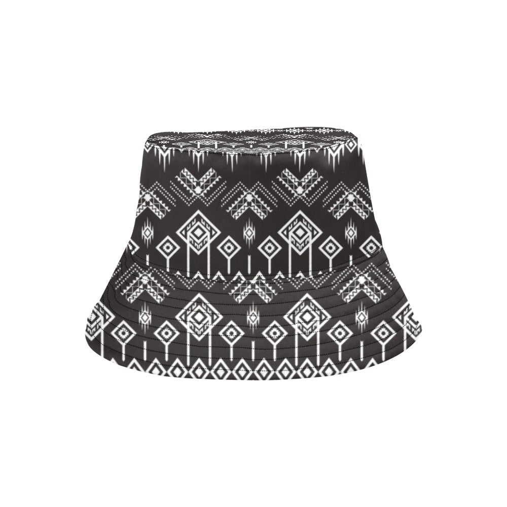 Tribal Pattern Print Design LKS304 Unisex Bucket Hat