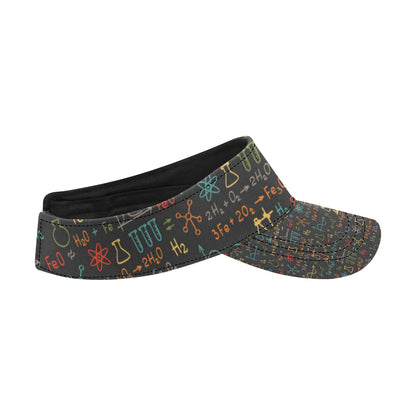Chemical Pattern Print Design 03 Unisex Sun Visor