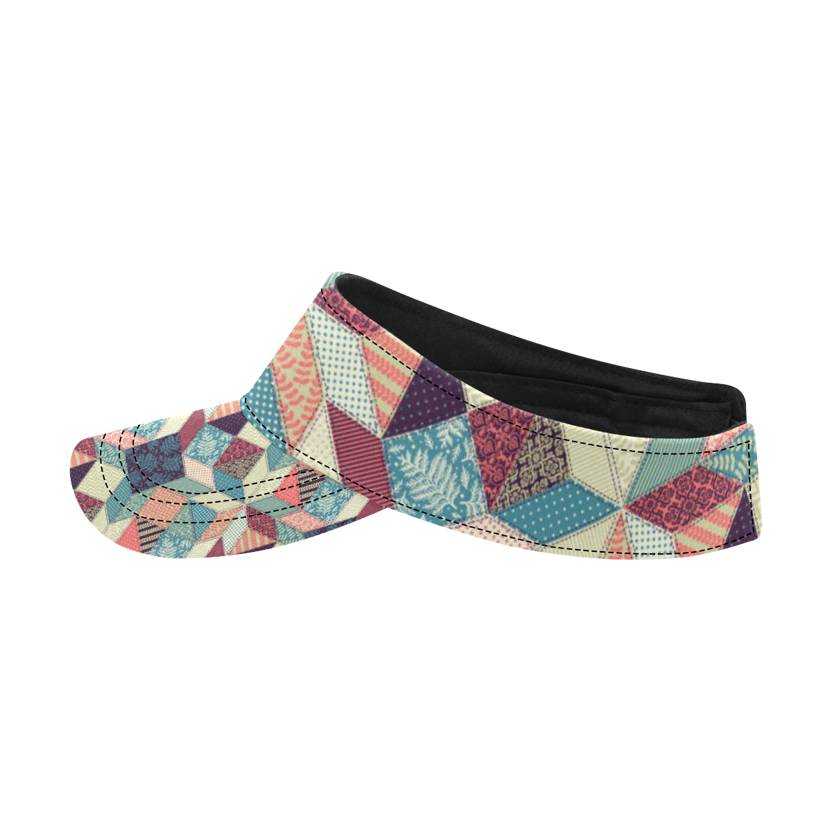 Patchwork Pattern Print Design 02 Unisex Sun Visor