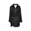 Star Print Design LKS303 Women's Fleece Robe