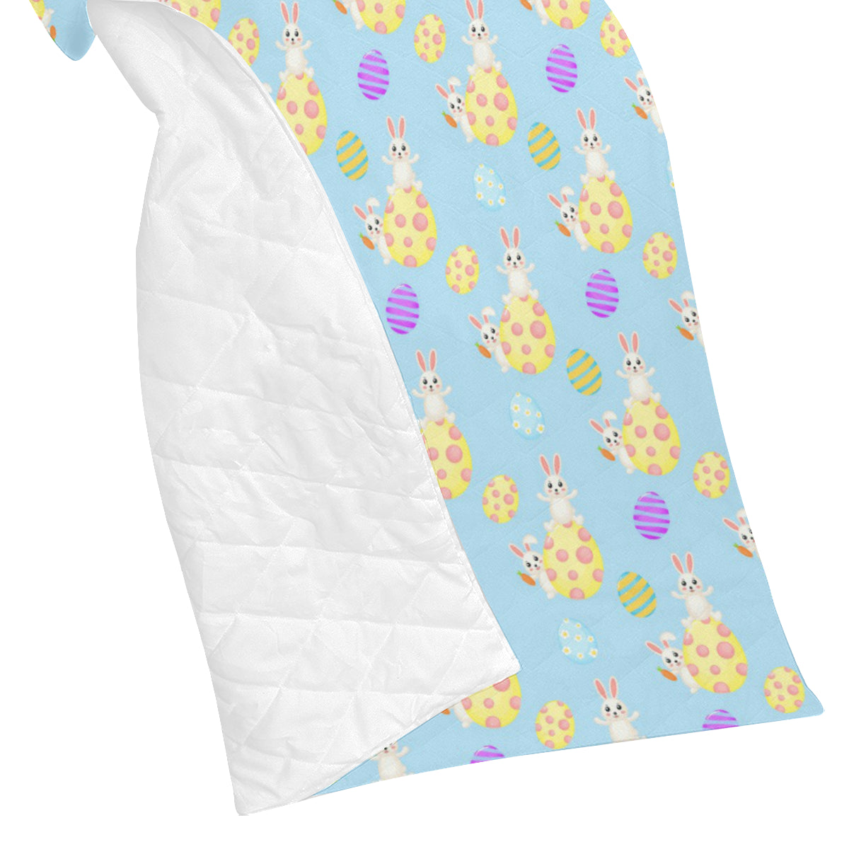 Easter Eggs Pattern Print Design RB015 Premium Quilt