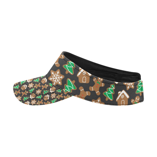Gingerbread Pattern Print Design 02 Unisex Sun Visor