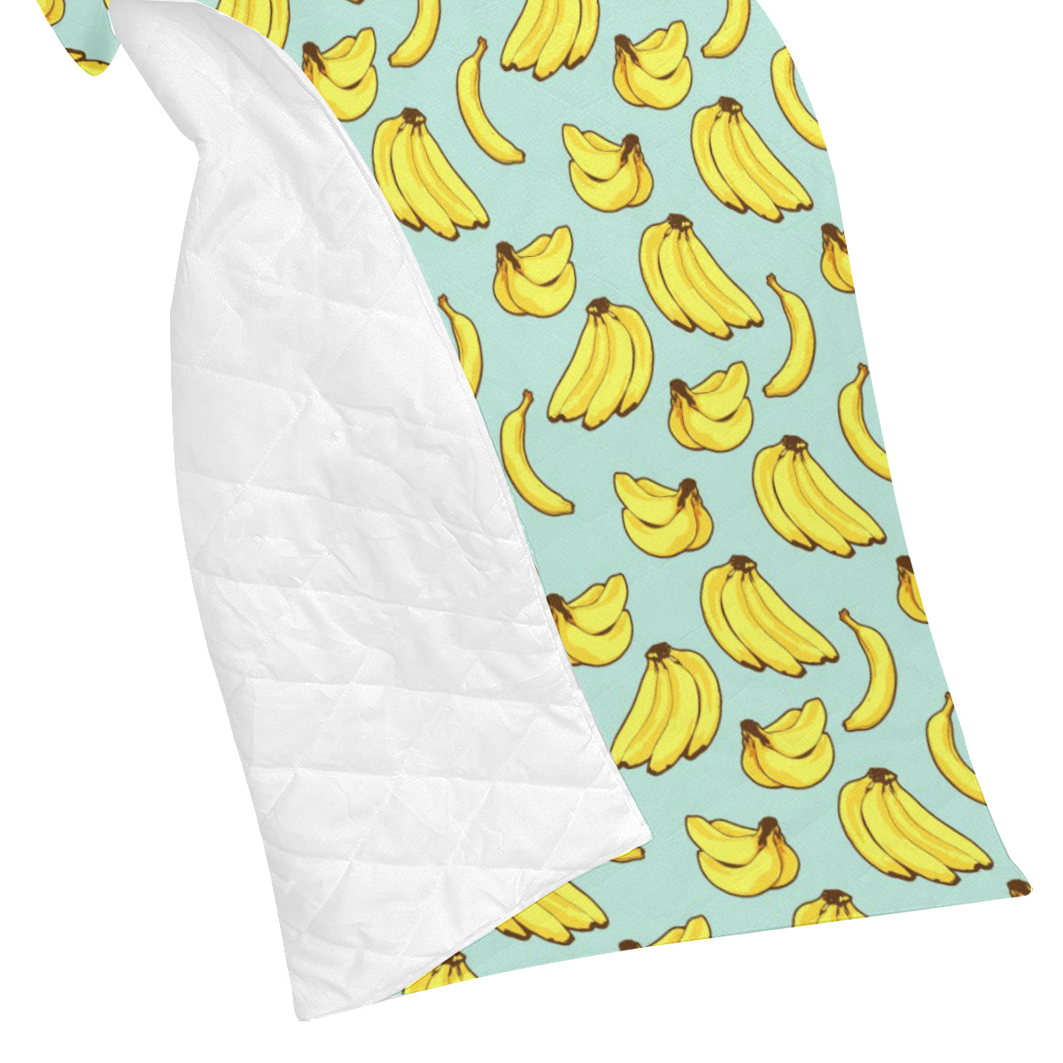 Banana Pattern Print Design BA04 Premium Quilt