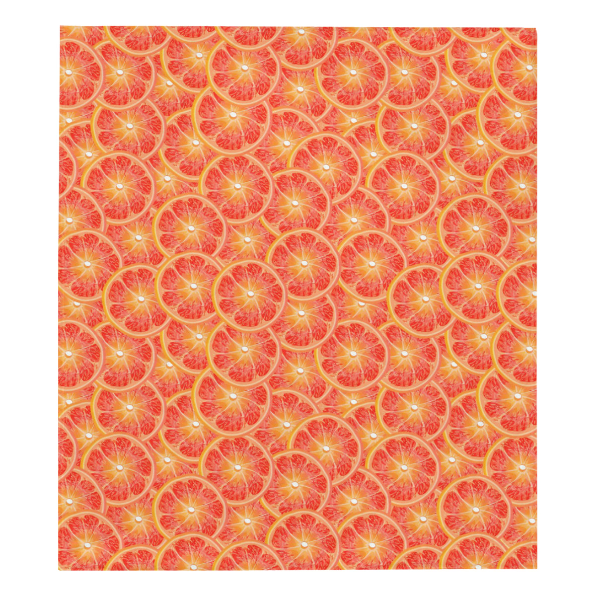 Grapefruit Pattern Print Design GF06 Premium Quilt