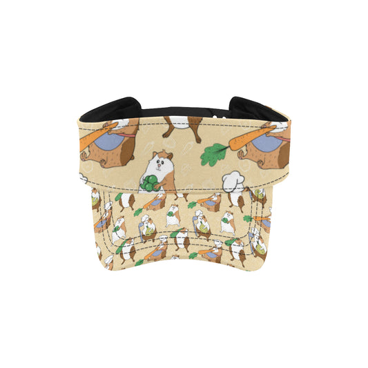 Guinea Pig Pattern Print Design 03 Unisex Sun Visor