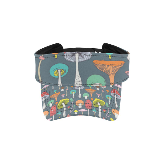 Mushroom Pattern Print Design A03 Unisex Sun Visor