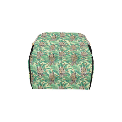 Leopard Pattern Print Design 03 Diaper Bag Backpack