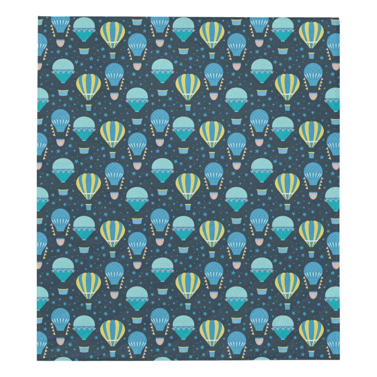 Ballon Pattern Print Design 06 Premium Quilt