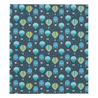 Ballon Pattern Print Design 06 Premium Quilt