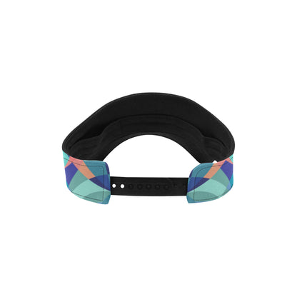 Kaleidoscope Pattern Print Design 03 Unisex Sun Visor