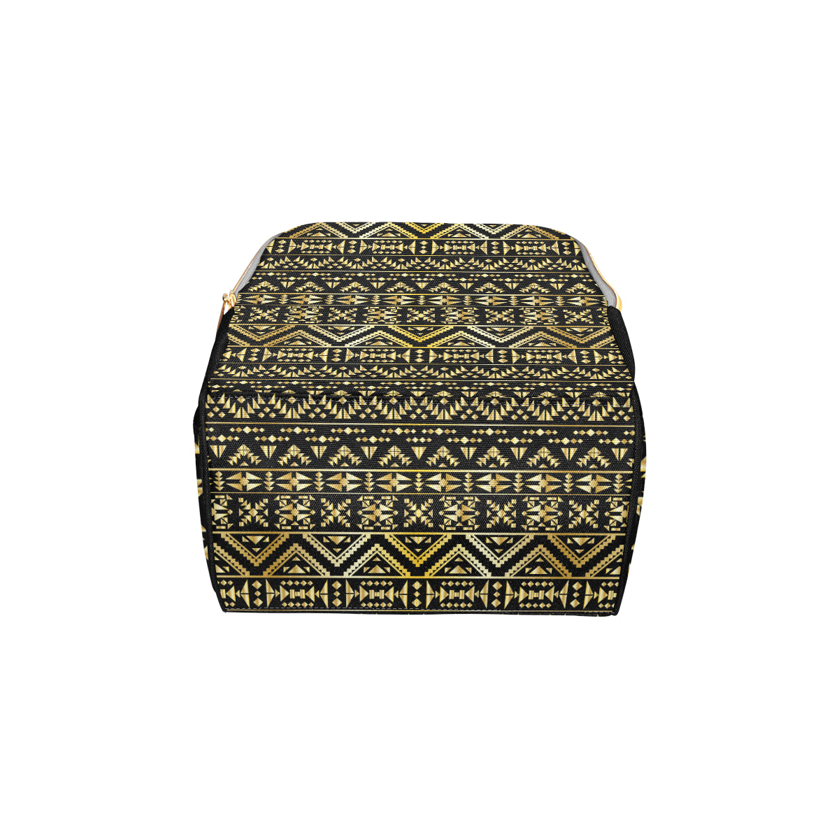 Gold Aztec Tribal Diaper Bag Backpack