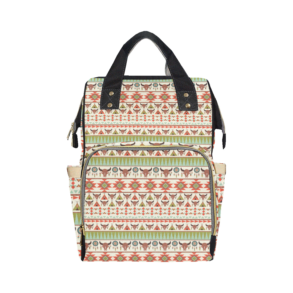 American indian Ethnic Pattern Diaper Bag Backpack