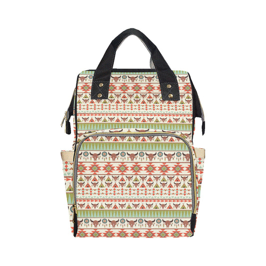 American indian Ethnic Pattern Diaper Bag Backpack