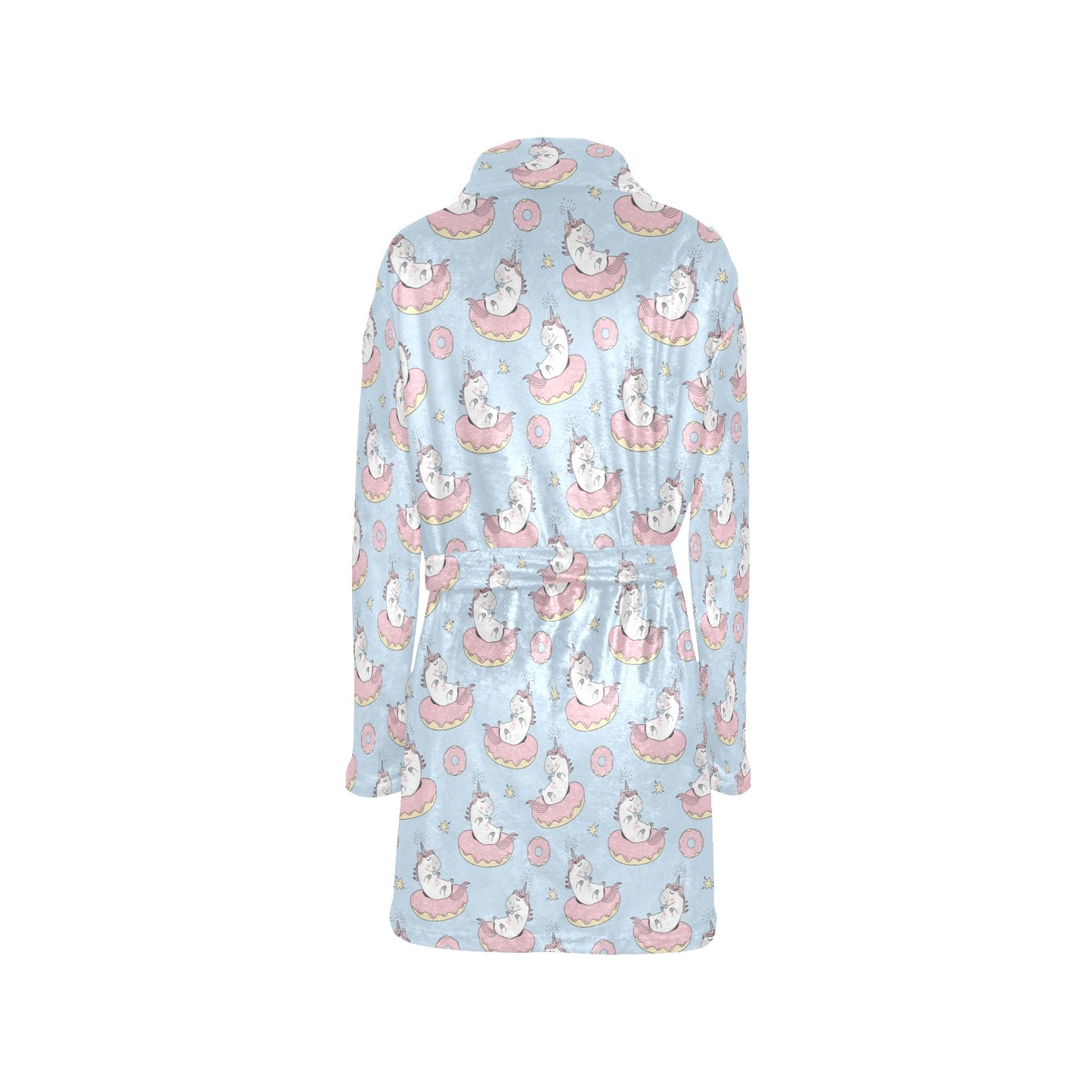 Unicorn Print Design LKS303 Women's Fleece Robe