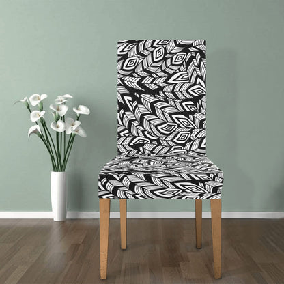 Tribal Pattern Print Design LKS302 Dining Chair Slipcover