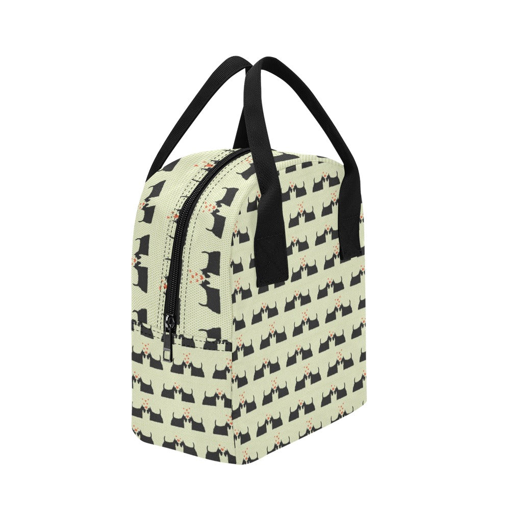 Scottish Terriers Print Design LKS304 Insulated Lunch Bag