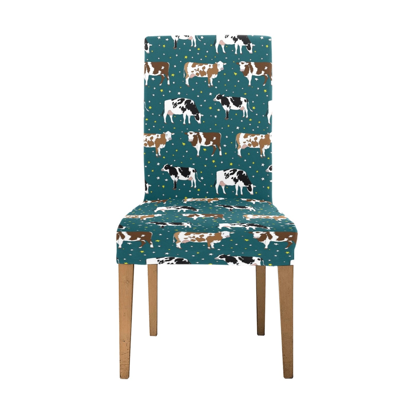 Cattle Print Design LKS404 Dining Chair Slipcover