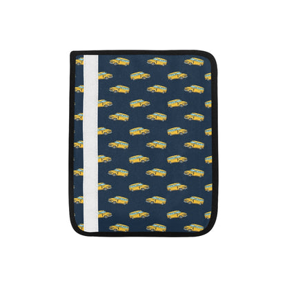 School Bus Print Design LKS304 Car Seat Belt Cover