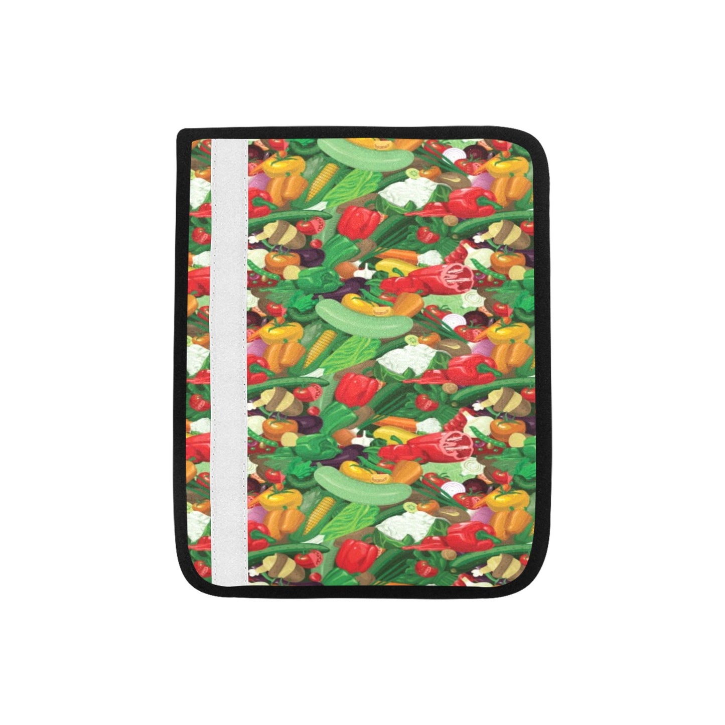 Salad Mix Vegetableprint Design LKS301 Car Seat Belt Cover