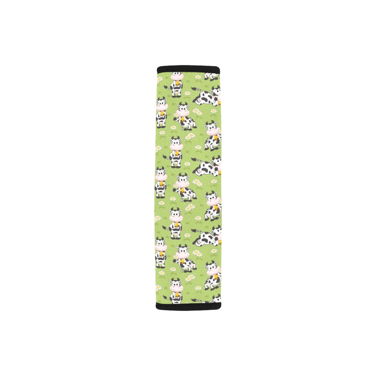 Cattle Print Design LKS401 Car Seat Belt Cover