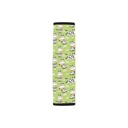 Cattle Print Design LKS401 Car Seat Belt Cover