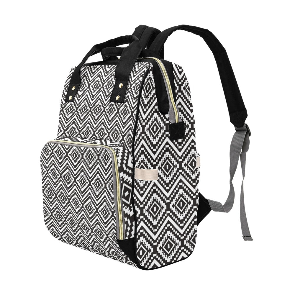 Tribal Pattern Print Design LKS303 Diaper Bag Backpack