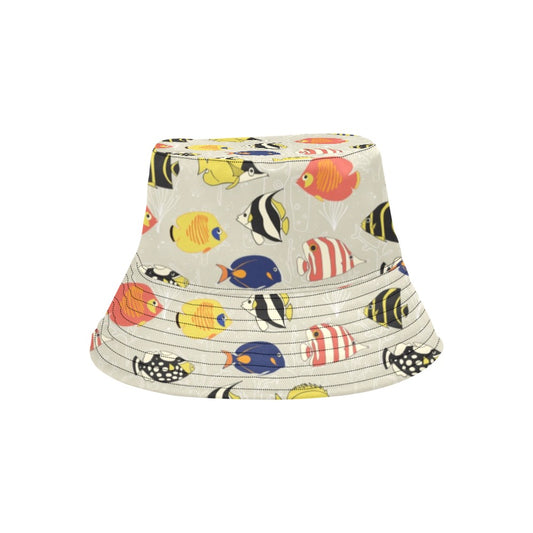 Angelfish Print Design LKS401 Unisex Bucket Hat