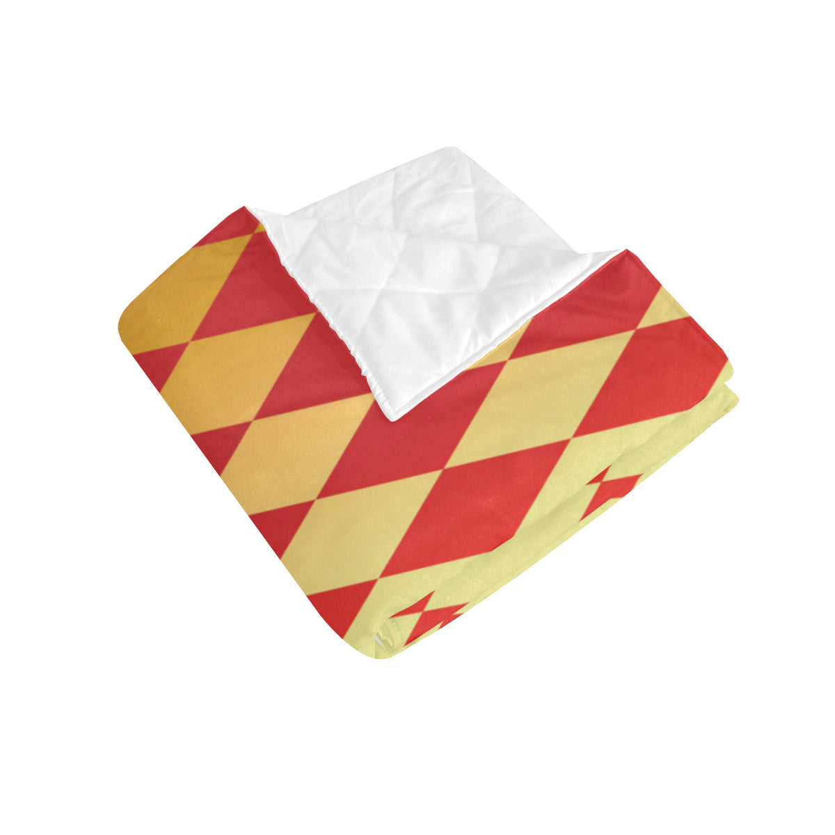 Harlequin Pattern Print Design 03 Premium Quilt