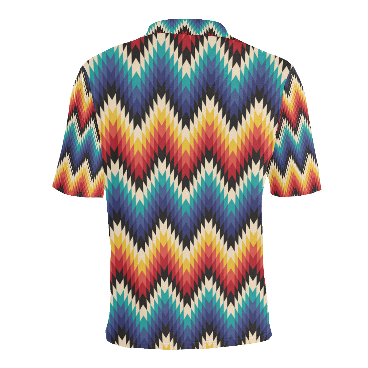 Tribal Aztec Men Polo Shirt