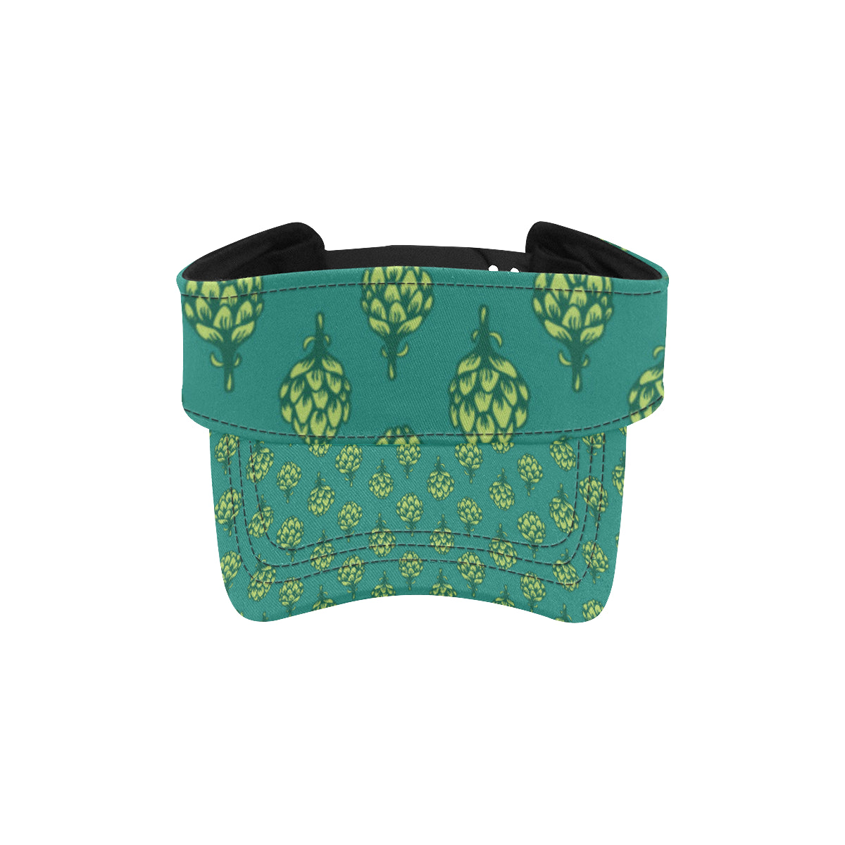 Artichoke Pattern Print Design 04 Unisex Sun Visor