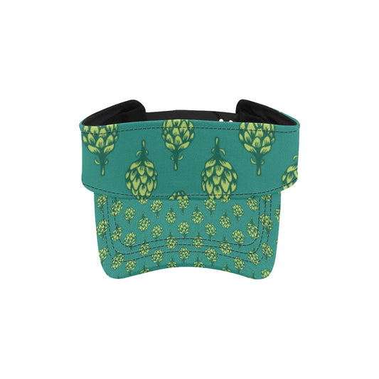Artichoke Pattern Print Design 04 Unisex Sun Visor