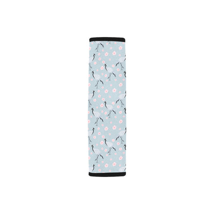 Sakura Bird Print Design LKS304 Car Seat Belt Cover