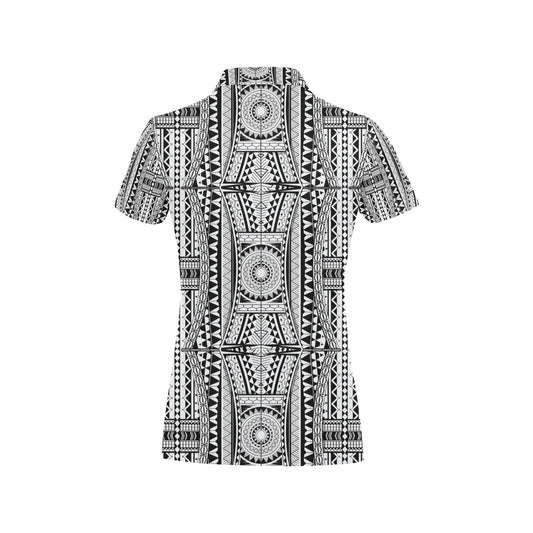 Polynesian Tattoo Design Women's Polo Shirt