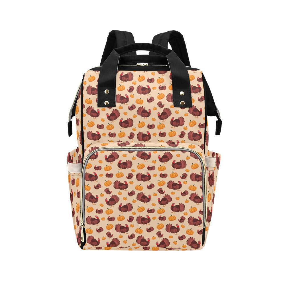 Thanksgiving Print Design LKS308 Diaper Bag Backpack