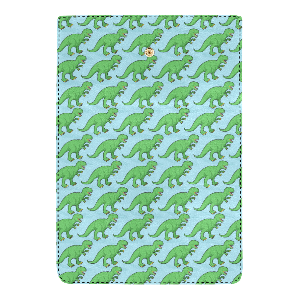 T Rex Pattern Print Design A01 Women's Trifold Wallet