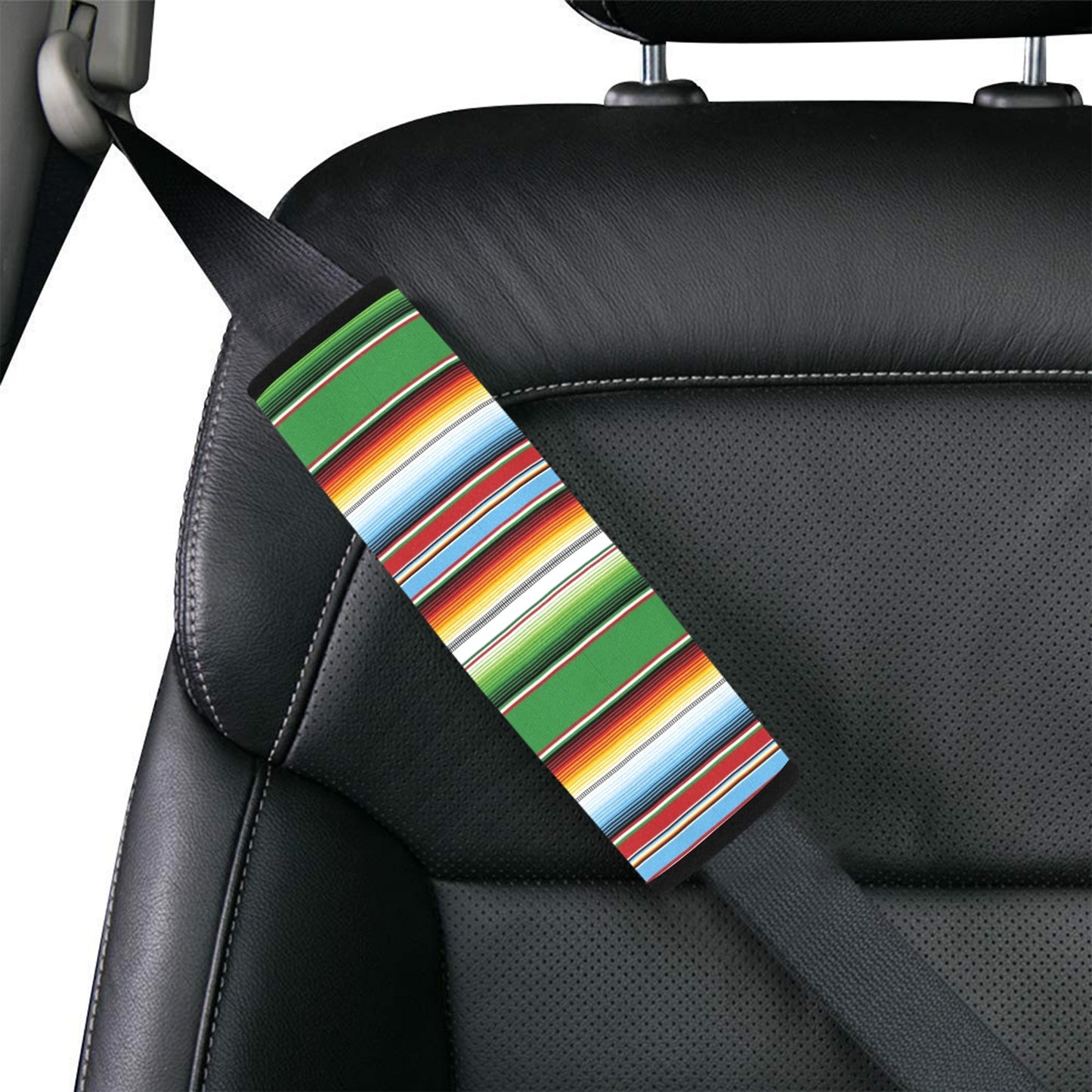 Serape Print Design LKS302 Car Seat Belt Cover