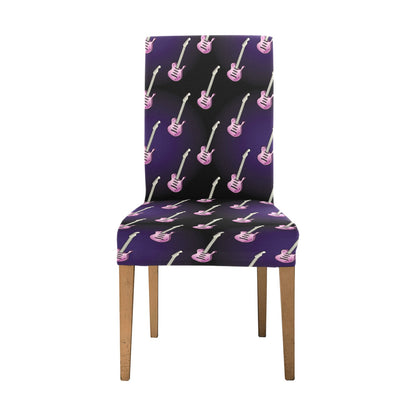 Electric Guitar Print Design LKS405 Dining Chair Slipcover