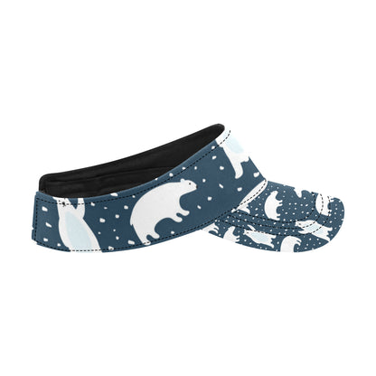 Polar Bear Pattern Print Design A02 Unisex Sun Visor