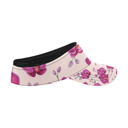 Orchid Pattern Print Design A02 Unisex Sun Visor