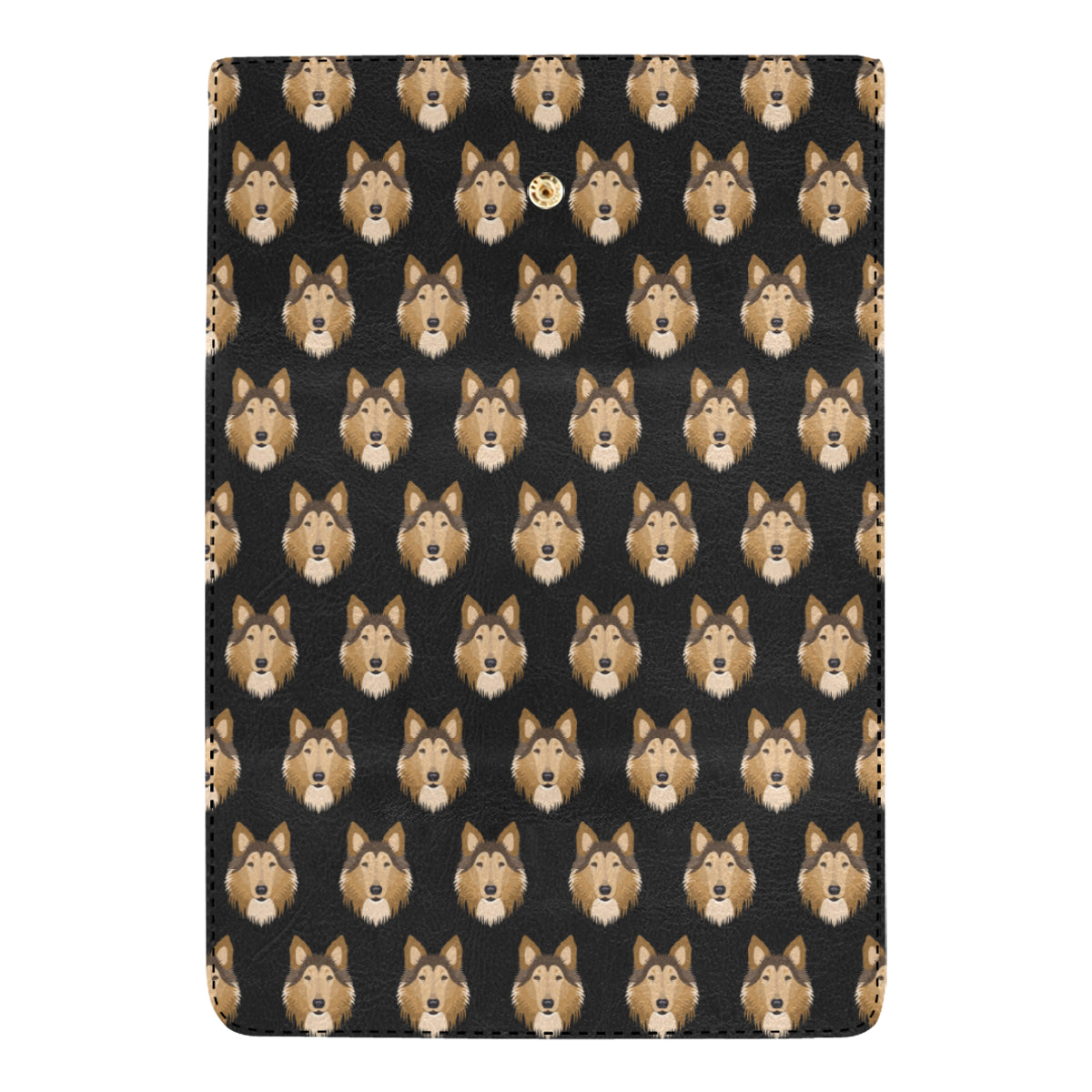 Collies Pattern Print Design 01 Women's Trifold Wallet