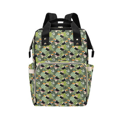 Toucan Print Design LKS304 Diaper Bag Backpack