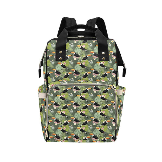Toucan Print Design LKS304 Diaper Bag Backpack