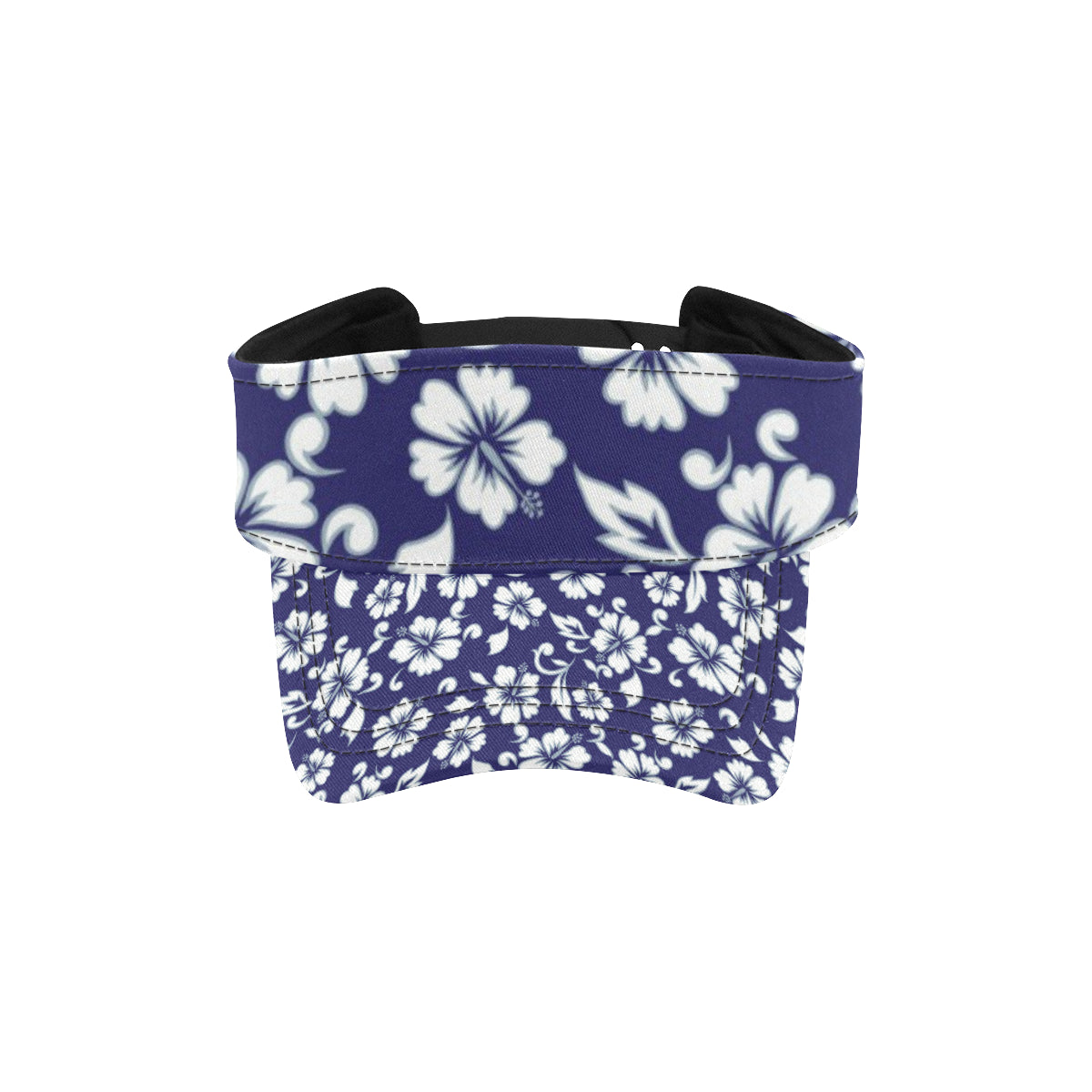 Hibiscus Pattern Print Design HB010 Unisex Sun Visor
