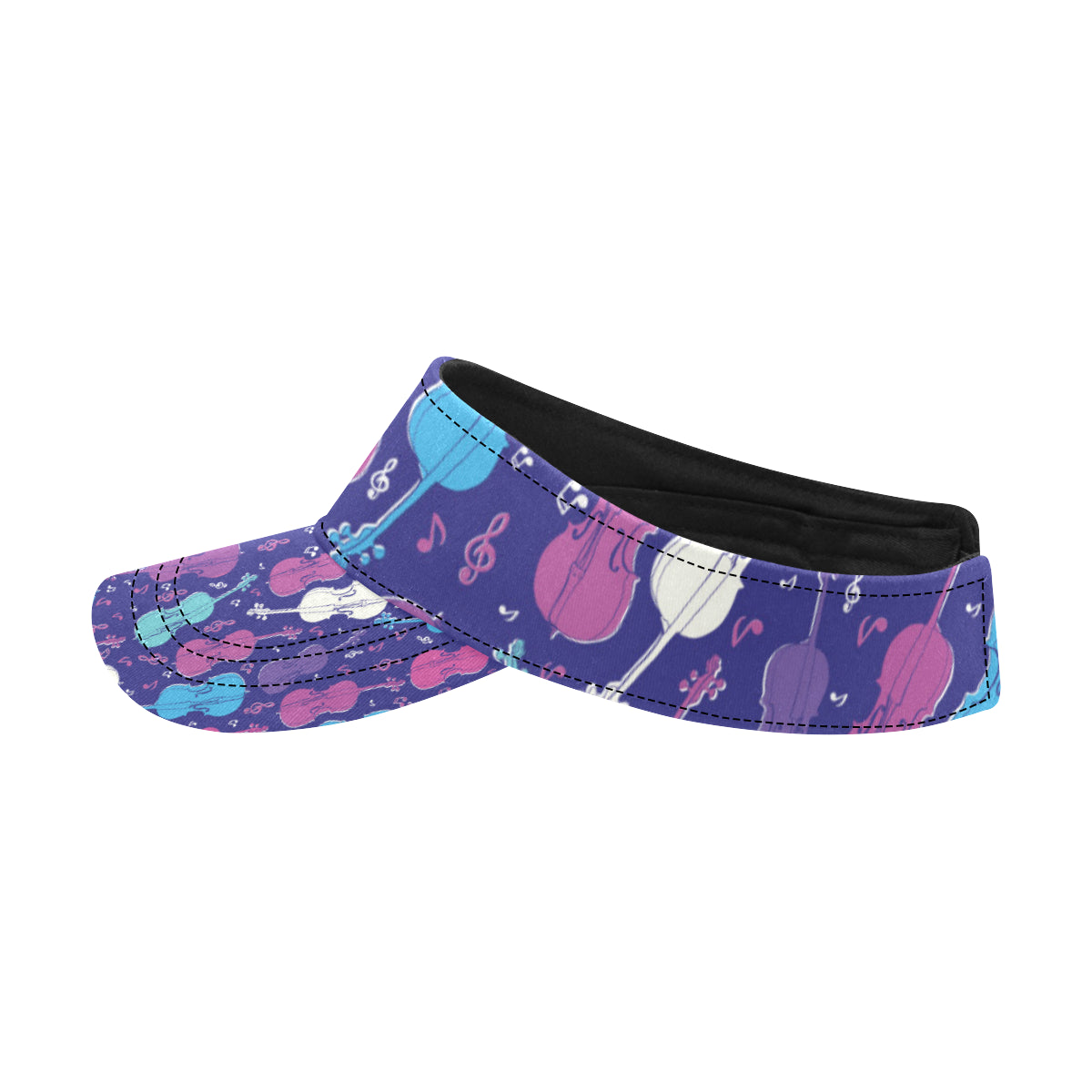 Cello Pattern Print Design 01 Unisex Sun Visor