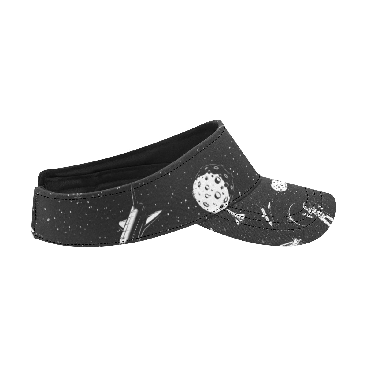 Space Pattern Unisex Sun Visor