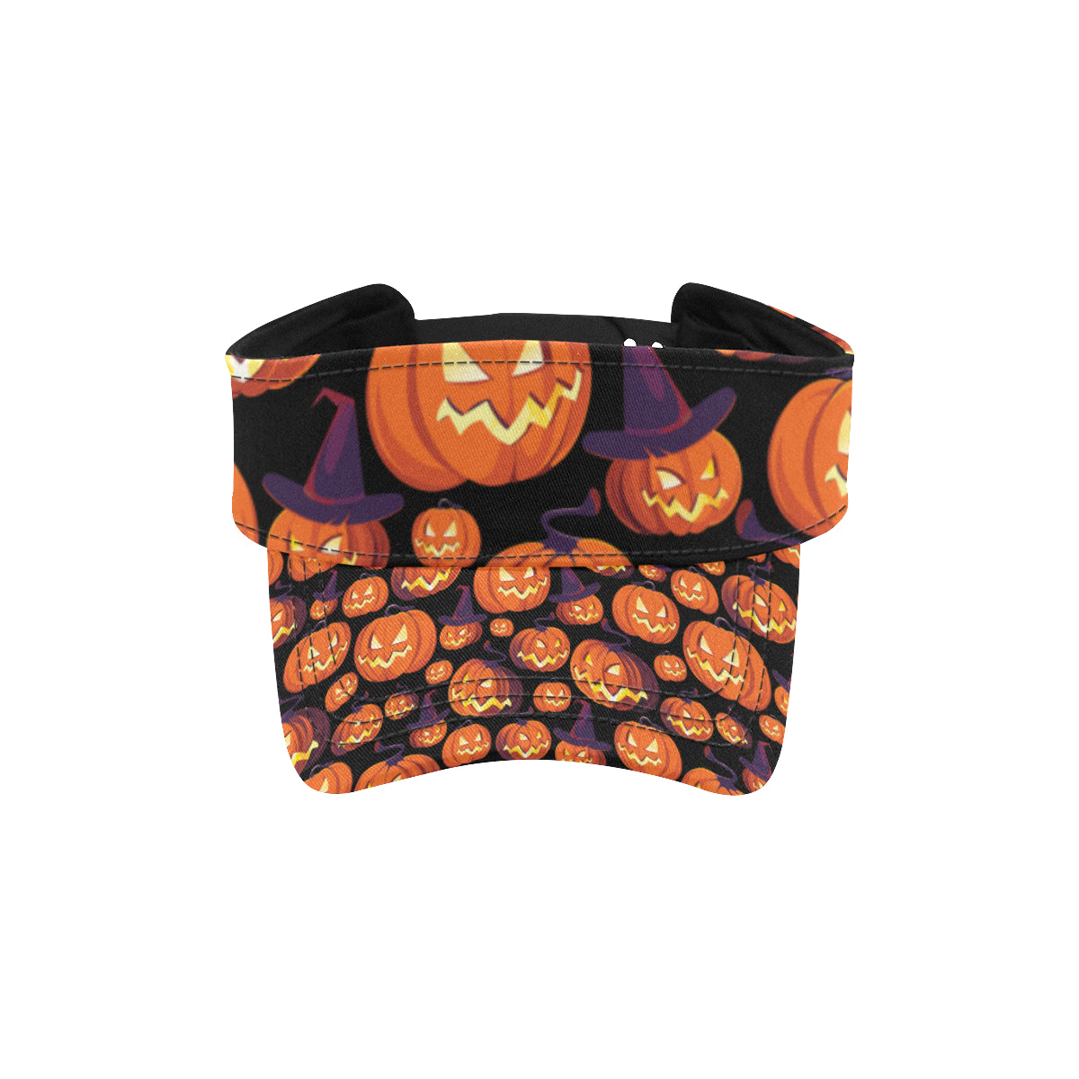 Halloween Pattern Print Design 04 Unisex Sun Visor
