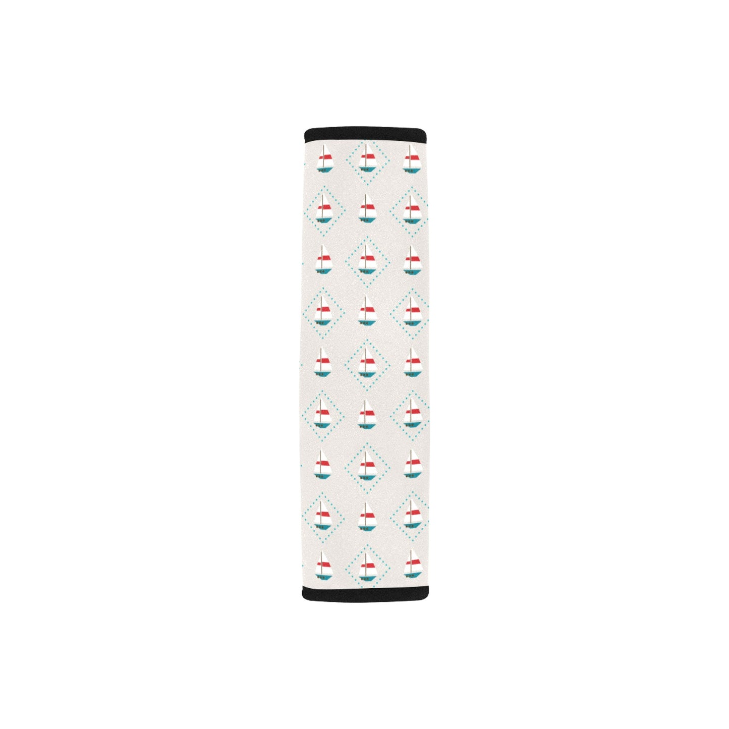 Sailboat Print Design LKS301 Car Seat Belt Cover