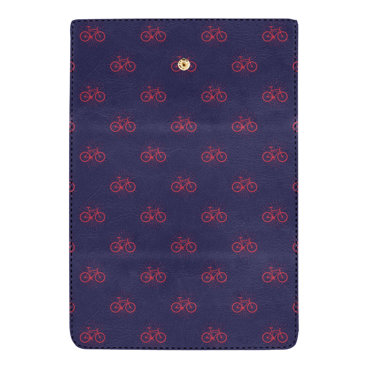 Bicycle Pattern Print Design 01 Women's Trifold Wallet