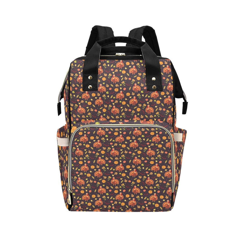 Thanksgiving Print Design LKS305 Diaper Bag Backpack